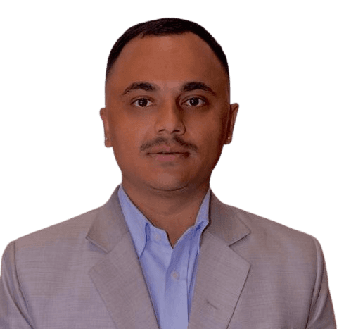 Portrait of CA Amrit Sharma, Account & Finance Head